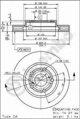 disk-tormoznoj-standard-pered