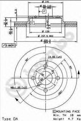 disk-tormoznoj-standard-pered