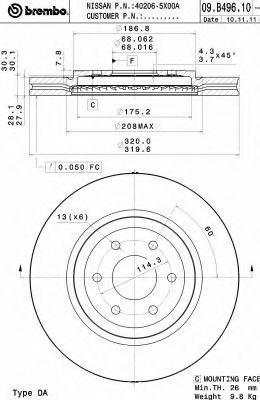disk-tormoznoj-standard-pered