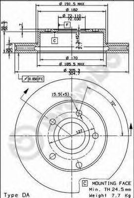 disk-tormoznoj-standard-pered