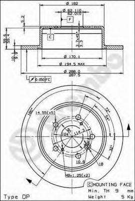 disk-tormoznoj-standard-zad